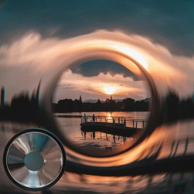 Prism Halo FX Lens Filter Special Effect Glass Photography Video Camera Filter - Image 1 of 4