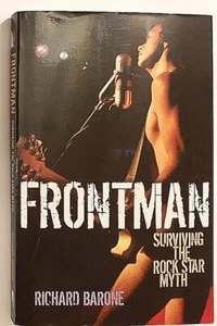Frontman Signed by Richard Barone Autographed Paperback Author Bongos - Imagen 1 de 5