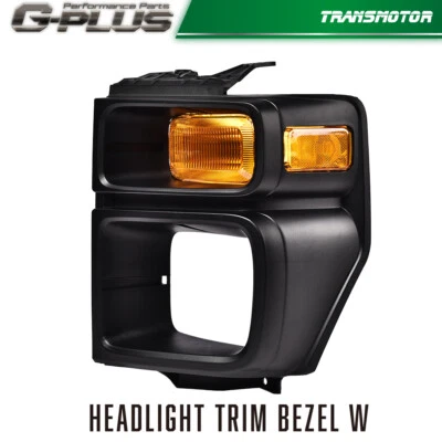 Faro de haz sellado apto para 08-14 Ford E150 E250 E350 con conductor de luz de estacionamiento Foto 1 de 4