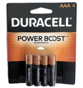 Duracell Coppertop Batteries AAA Power Boost Alkaline Battery On Sale New 1-Pack - Picture 1 of 2