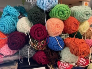 Red Heart SUPER SAVER Yarn **Partial Skeins** Ounces listed with each color - Picture 1 of 147