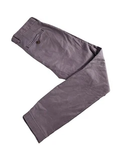 Ted Baker Chino Trousers Men W30 L32 Grey Stretch Tapered Leg - Picture 1 of 9