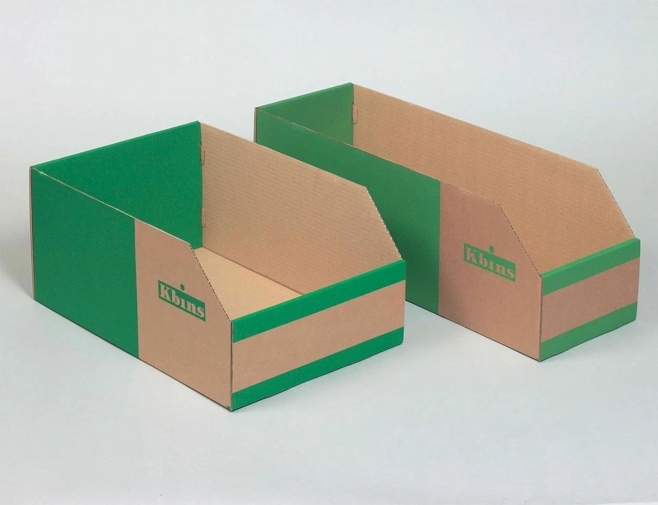 K-Bins All Sizes Pk 25s 200mm Cardboard Storage K Bins
