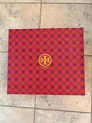 ПОДЛИННЫЙ Tory Burch X-large пустая подарочная коробка, мешок для пыли, ткани, конверт, упаковочная ткань - Изображение 1 из 4