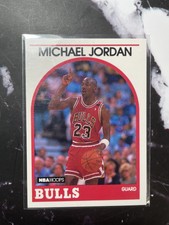 Michael Jordan 1989-90 NBA Hoops 200 Chicago Bulls Basketball NBA HOF