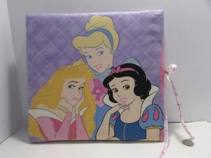 Disney Prinzessinnen Stoff Foto-Album Sammelalbum unbenutzt Foto Taschenseiten groß13" - Bild 1 von 24