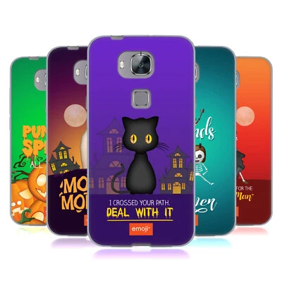 OFFICIAL emoji® HALLOWEEN PARODIES SOFT GEL CASE FOR HUAWEI PHONES 2 - Image 1 of 4