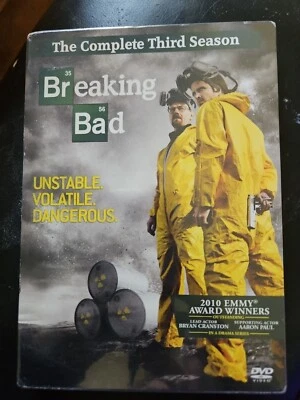 Breaking Bad The Complete Third Season Disc DVD 4-Disc Set NEW SEALED Free Ship - Image 1 of 4