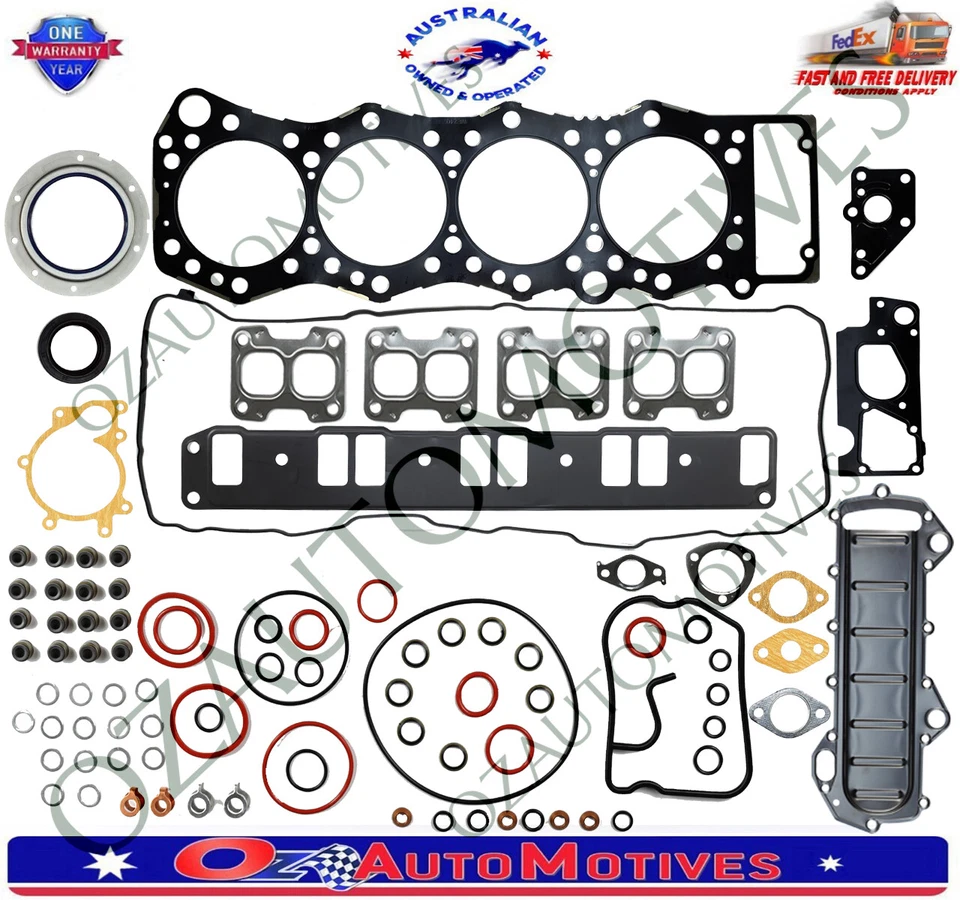 4M50/4M50-T DOHC 16v GASKET KIT Fits In Mitsubishi Fuso Canter FE FG Rosa BE - image 1 of 4