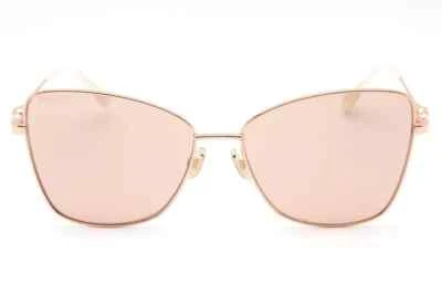 NUEVO JIMMY CHOO Gafas de sol para mujer TESO/S Dorado Cobre 59-16-145 con estuche ITALIA Foto 1 de 3