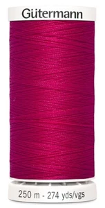 Gutermann 250P-345 Sew-All Thread 274yd-Raspberry - Picture 1 of 1