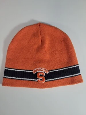 Syracuse Naranja Hombre Jersey Tejido Invierno Sombrero Gorra Adulto HOMBRE/HOMBRE Foto 1 de 4