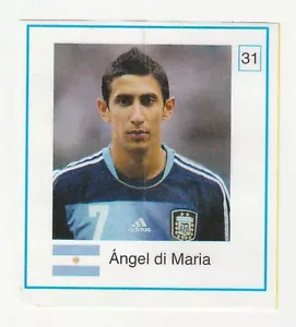 Portugese Gorila gum Football Wax Wrapper 2014 #31 Angel di Maria Argentina PSG - Picture 1 of 1