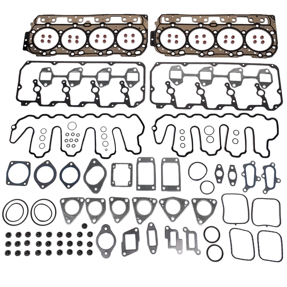 Head Gasket Set Fits Chevy GMC Sierra Duramax LML LLY LBZ 6.6L V8 Diesel 0.037'' - Image 1 of 4