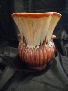 Antique Art Deco Crown Devon Flower Vase Urn Pot Pottery Vintage - Picture 1 of 4