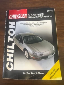 Chrysler LH-Series 1998-2004 Repair Manual paperbacK Chilton - Foto 1 di 6