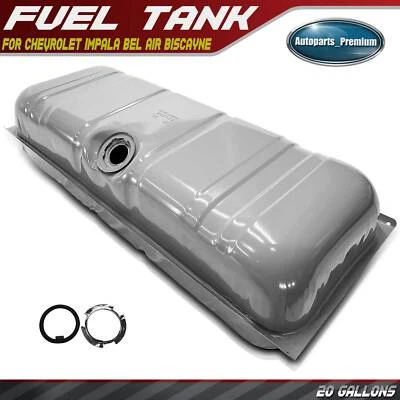 Tanque de combustible de 20 galones para Chevrolet Impala Bel Air Biscayne 1961-1964 con anillo de bloqueo Foto 1 de 4