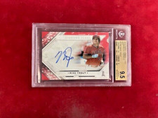 2018 TOPPS DIAMOND ICONS Mike Trout ( ANGELS ) BGS 9.5 10 AUTOGRAPH AUTO Card /5
