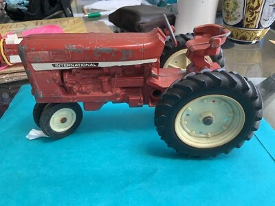 Vintage ERTL International Red Farm Tractor Dyersville, Iowa 8" - Image 1 of 4