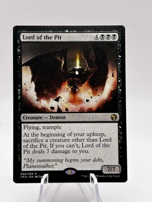 Lord of the Pit 096/249 Iconic Masters IMA MTG NM - Image 1 of 2