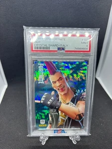 Panini Fortnite Italy Series 1 Crystal Shard #192 Riot 2019 PSA 9 como nuevo - Imagen 1 de 2