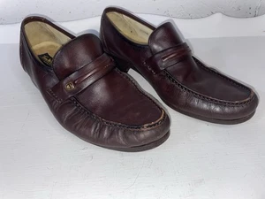 Mocassini Thom McAn Dakwoods Marrone Uomo 10,5 Taglia USA - Foto 1 di 21