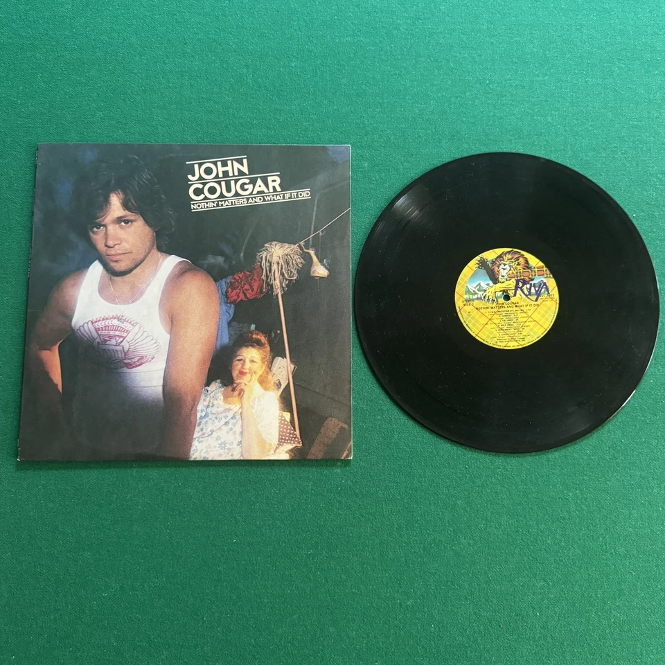 John Cougar Mellencamp - Nothin' Matters And What If It Did - Vinyl LP Album 12” Foto 1 de 4