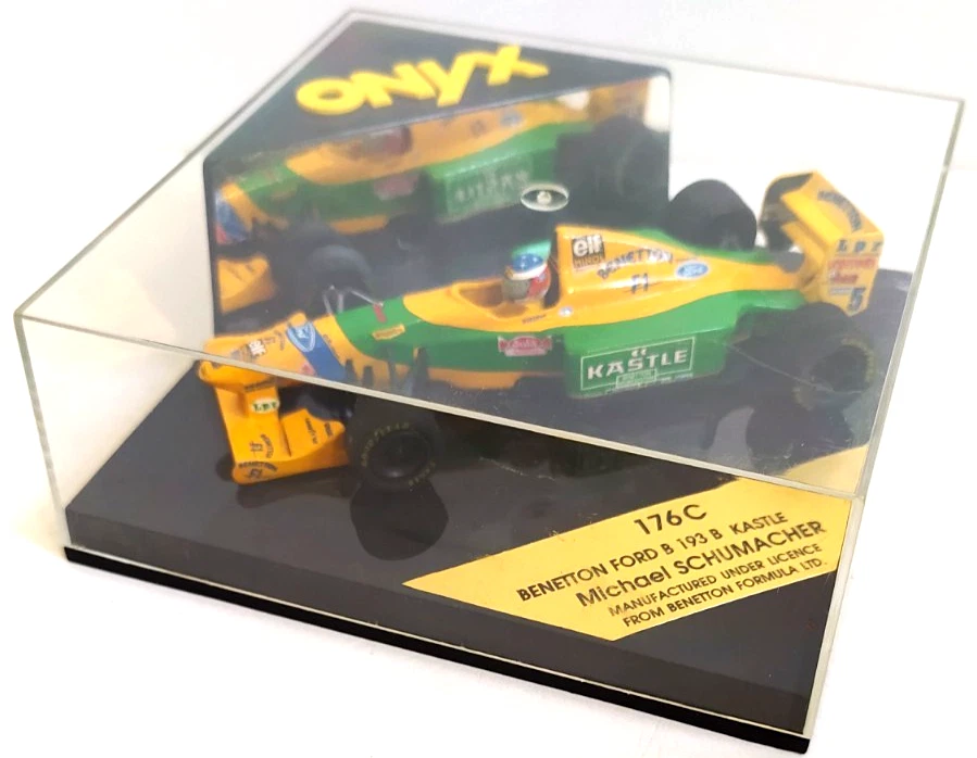 ONIX  1:43 AUTO F1  BENETTON FORD B 193 B  KASTLE #5 MICHAEL SCHUMACHER    176C - Immagine 1 di 2