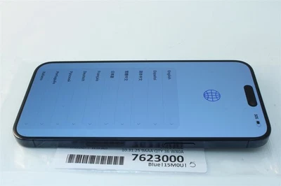 Apple iPhone 15 Pro Max 1TB Blue - Unlocked AT&T T-Mobile Verizon 7623000 - Image 1 of 4