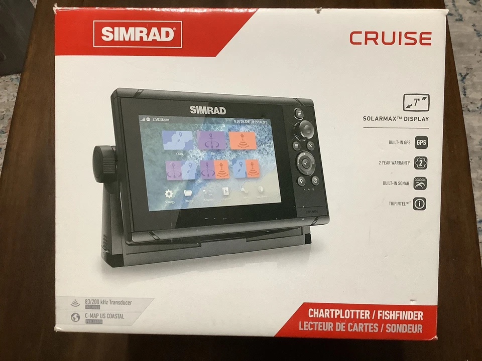 Simrad Cruise 7” Chartplotter/ Fishfinder  - Image 1 of 4