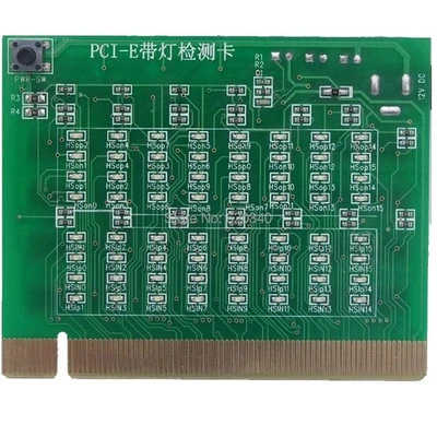 PCI-E 16X 8X PCI Express Slot Tester Card for Motherboard Detect the5715 - Image 1 of 4