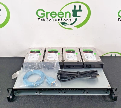 Synology RackStation RS816 4-Bay 3.5" 4x 3TB HDD NAS Network Storage Server - Image 1 of 4