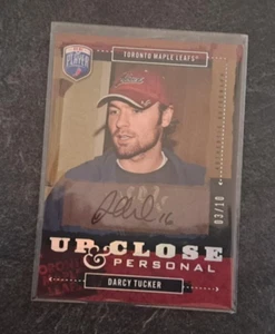 Autógrafo Darcy Tucker 2006-07 BAP de cerca y personal 3/10 ¡¡¡¡Guau!!!!! - Imagen 1 de 2
