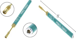 LÁPIZ ANTORCHAS Lote de dos MINI Butano Recargable Soldadura Soldadura Hobby Joyería - Imagen 1 de 1