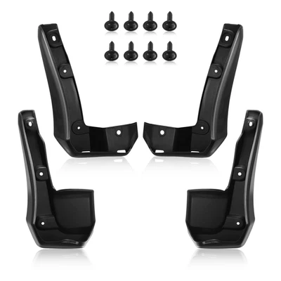 4PC Front & Rear Mud Flaps Splash Guards for 2016-2019 Honda Civic Sedan - Image 1 of 4