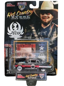 Coche fundido a presión Hank Williams Jr Bocephus Racing Champions Hot Country Steel 1998 - Imagen 1 de 5