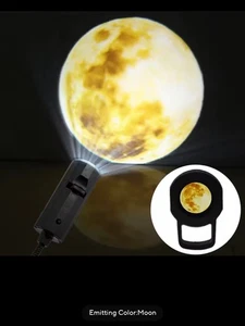 USB Powered Moonlight Night Projector Light - Picture 1 of 2