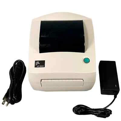 Zebra LP2844 Direct Thermal Barcode Label Printer USB Serial Parallel - Image 1 of 4