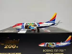 Gemini Jets 1:200 Southwest Boeing 737-700 N280WN Missouri One G2SWA686 - Picture 1 of 2