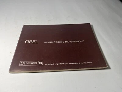 MANUALE USO E MANUTENZIONE OPEL KADETT,  ASCONA, MANTA, REKORD  1977 - Immagine 1 di 4