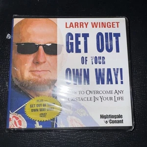 4 CD Larry Winget Get Out of Your Own Way! With Bonus DVD New - Picture 1 of 2