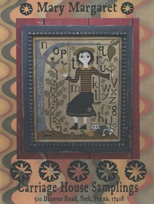 Carriage House Samplings Mary Margaret Sampler The Girls Cross Stitch Pattern - Image 1 of 2