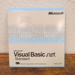 Microsoft Visual Basic.net Standard Version 2002 Product Key included Not tested