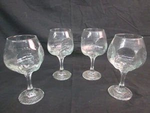 Set of 4 Libbey Chivalry Clear Hock 6"  Wine Glasses Elegant Restaurant Ware  - Picture 1 of 6
