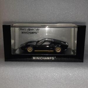 MINI CHAMPS Lamborghini Miura noire 1/43 mini voiture