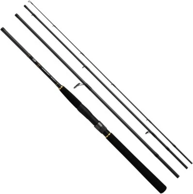 Caña giratoria Daiwa Lureist Mobile 86ML-4 4 piezas caña de pescar nueva Foto 1 de 4