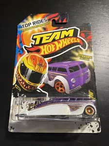 2012 Hot Wheels Team Yellow Driver LOW FLOW with Stickers NIP H698 - Picture 1 of 3
