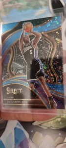 2023-24 Panini Select De'Aaron Fox Light Blue Disco #249 Courtside Level # 25/99 - Picture 1 of 4