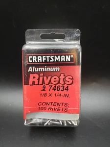 ARTIGIANO Rivetti ciechi in alluminio 1/8 x 1/4 di pollice ~ Scatola da 100 - Foto 1 di 3