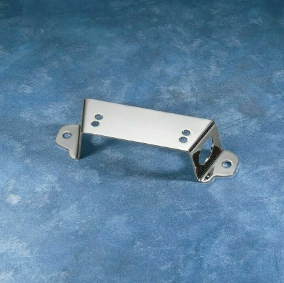 Chrome Regulator Mount for Rubber-Mounted Motors Harley Davidson FLT & FXR - Image 1 of 1